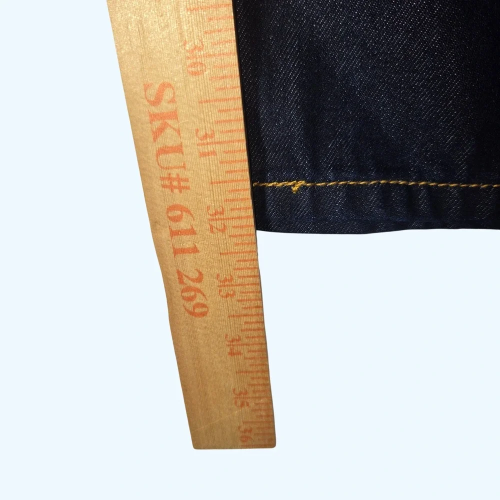 NEW Levis 514 Straight Fit Mens Dark Indigo Wash Denim Jeans 34x32